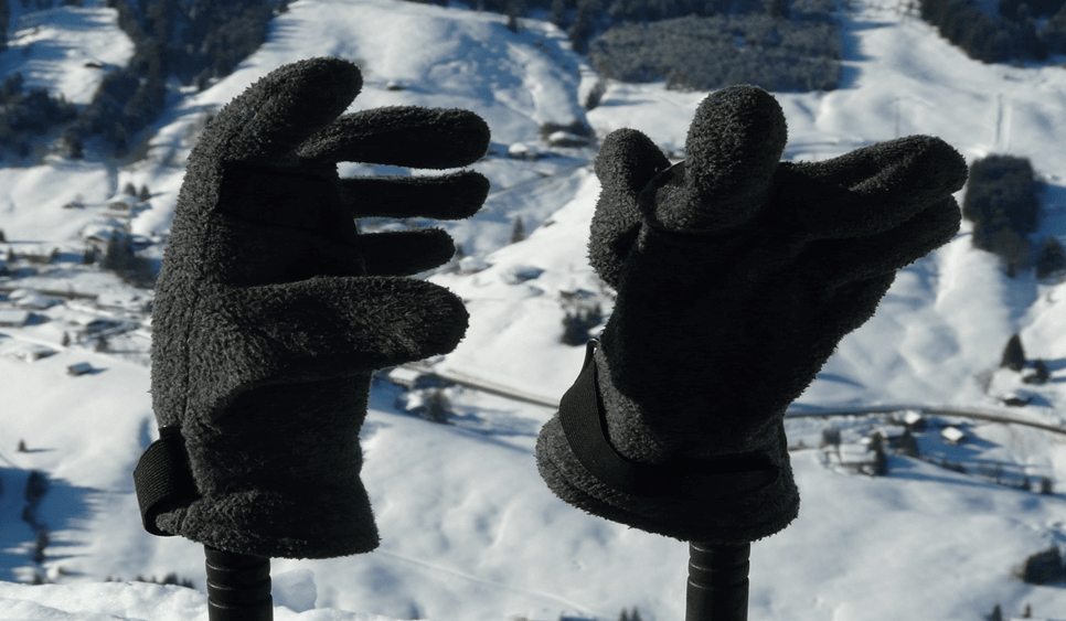 Gloves and other winter clothing