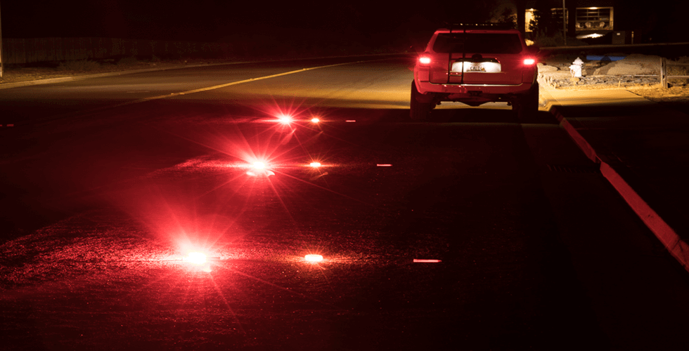 Emergency flares or reflectors