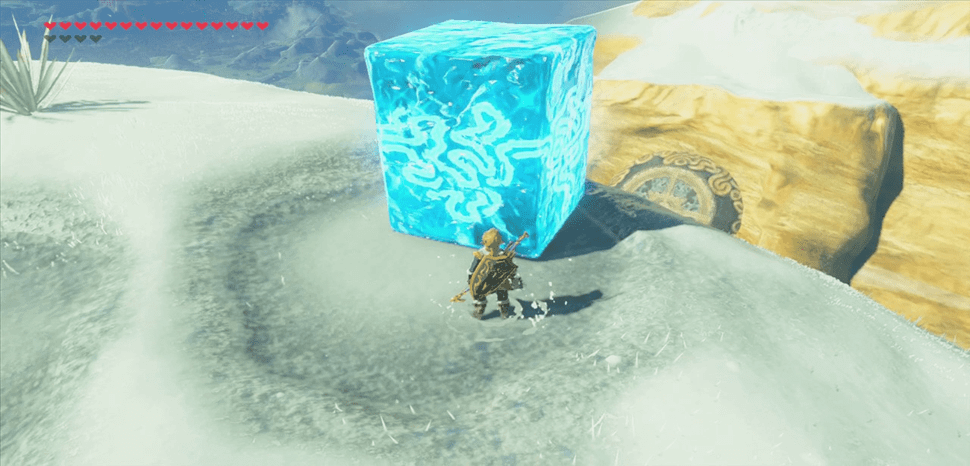 Secret of Snowy Peak- “Zelda: Breath of the Wild”