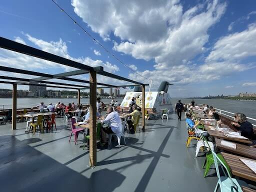 Have you checked out this new floating Restaurant in Manhattan?