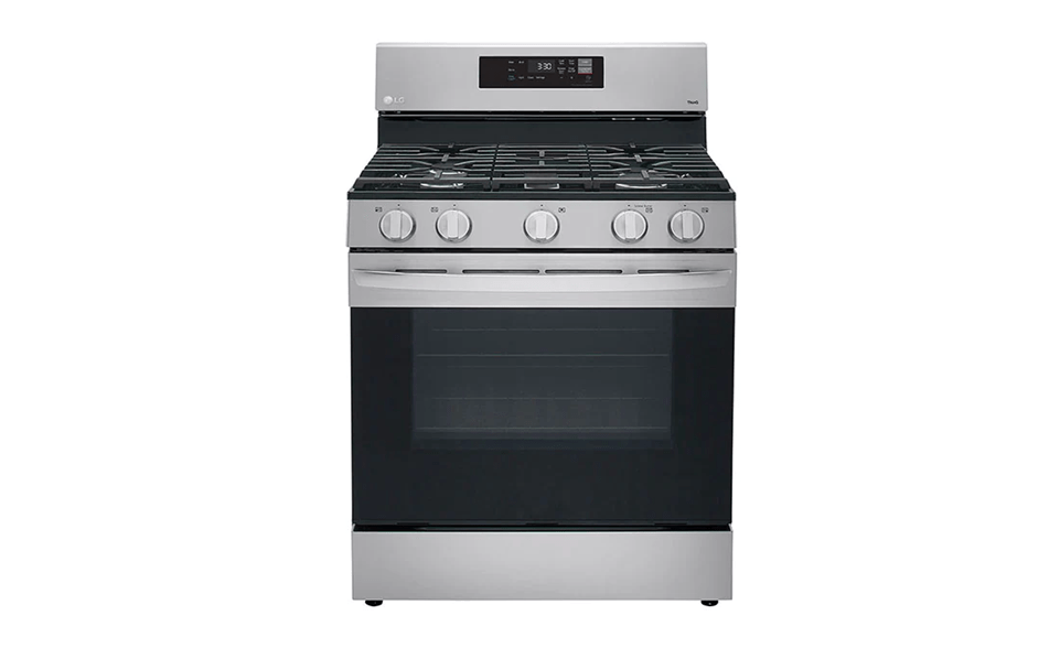 LG Stainless Steel Freestanding Gas Smart Range