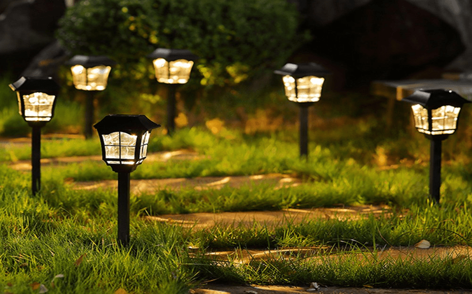 Maggift Lumens Solar Pathway Lights