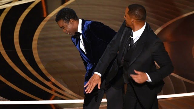 Will Smith slaps Chris Rock over joke about Wife at Oscars