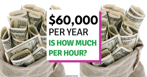 Bureau of Labor Statistics – 60000 a year is how much an hour?