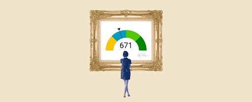 Is a 671 credit score good or bad?