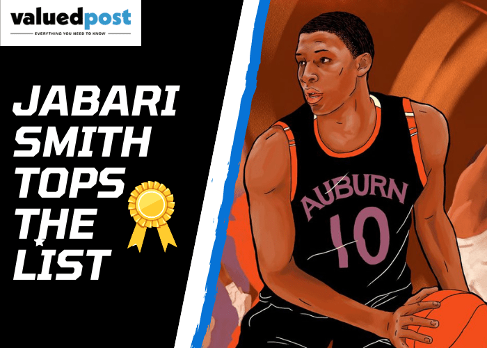 Jabari Smith Tops The List