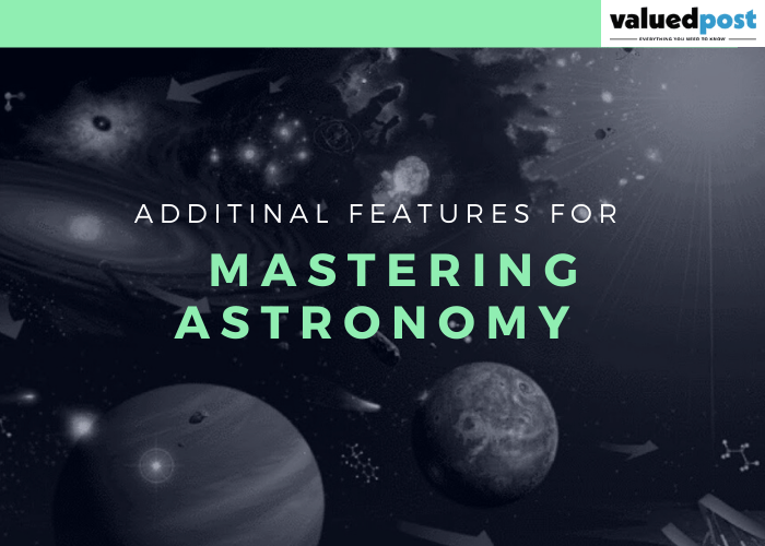 Additional features for Mastering Astronomy