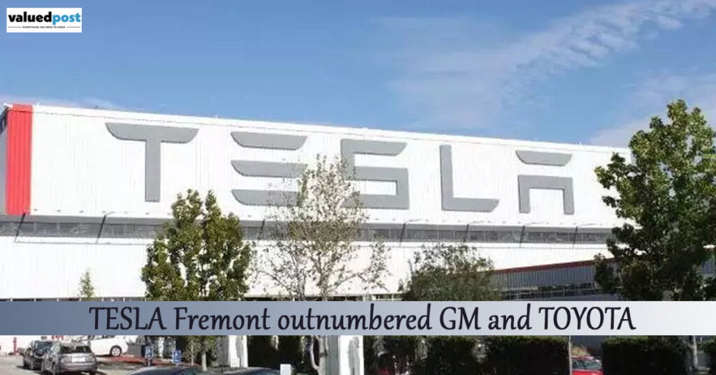 TESLA Fremont outnumbered