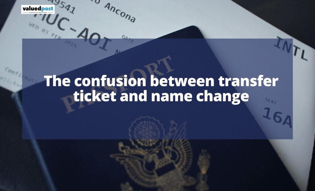  transfer airline tickets to another person