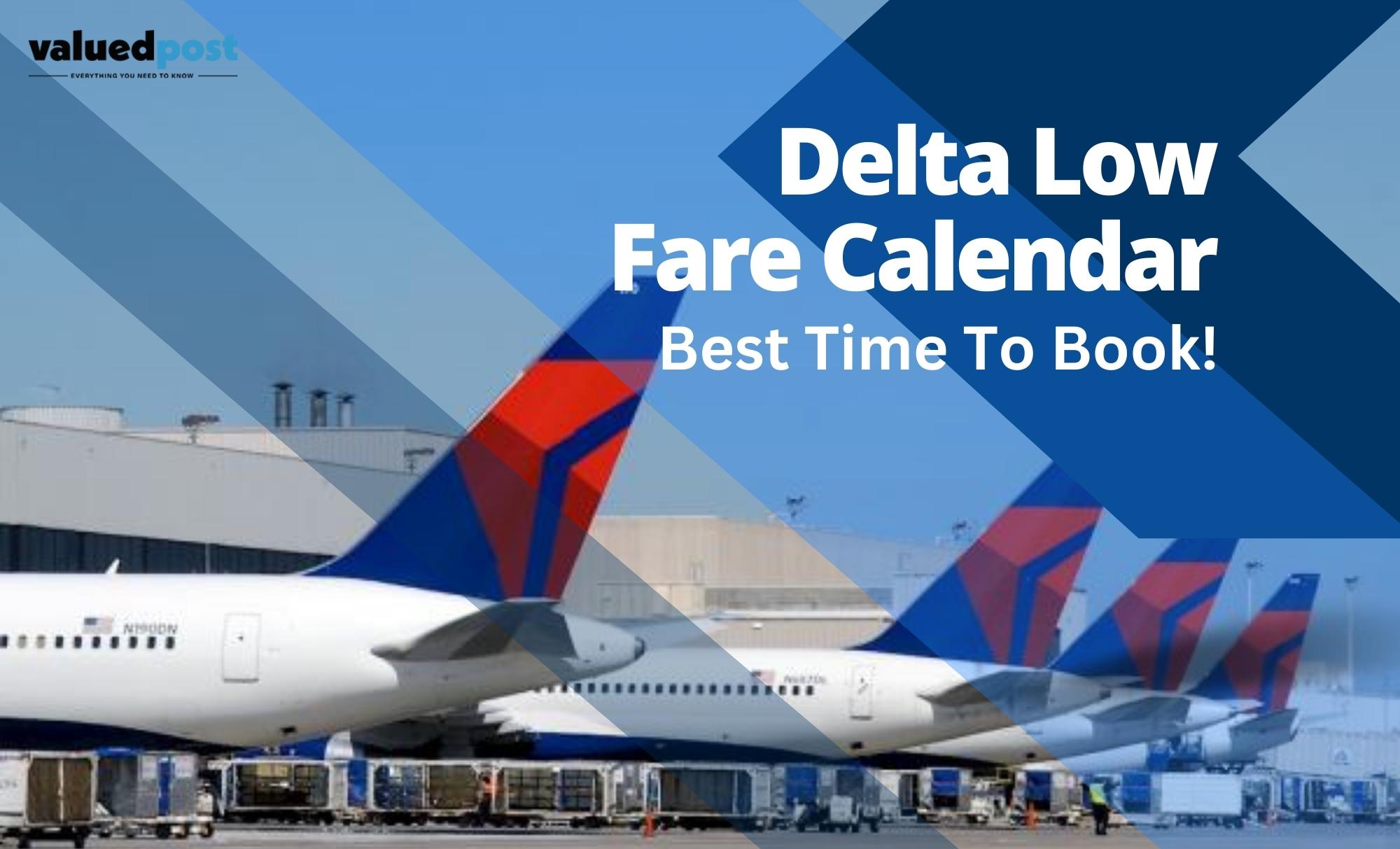 Delta Low Fare Calendar 2022 Printable Template Calendar