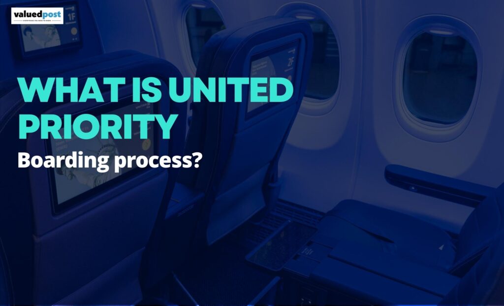 United Priority Boarding process