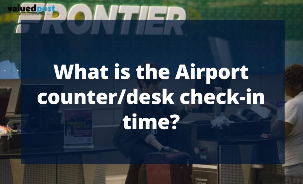 frontier airlines check in