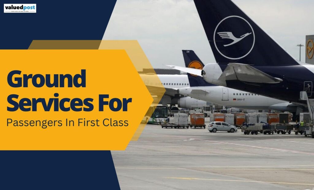 ground services for passanger in lufthansa