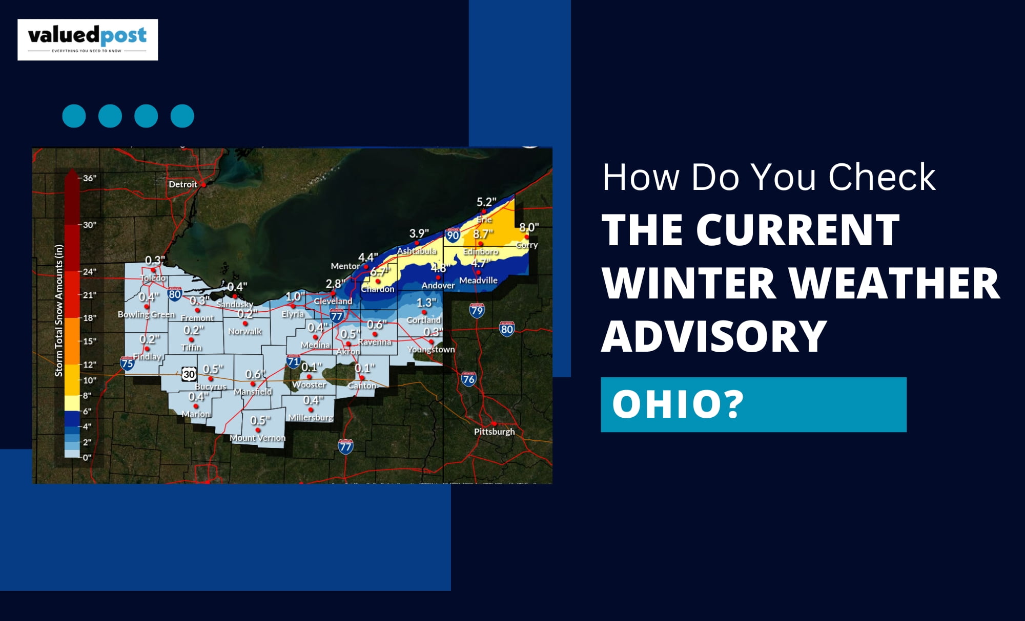 How Do You Check the Current Winter Weather Advisory Ohio?