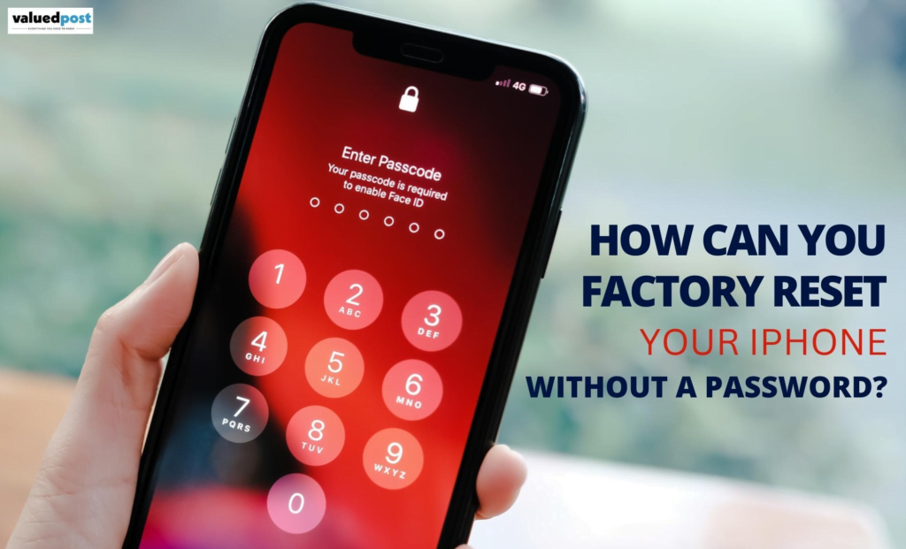 How to factory reset iPhone when locked