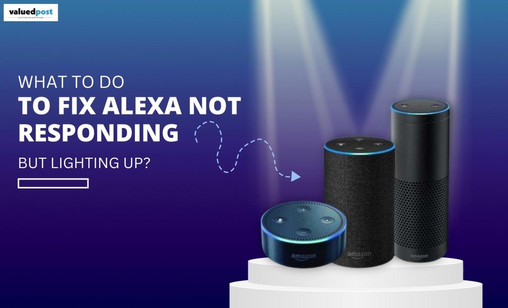 alexa echo dot not responding