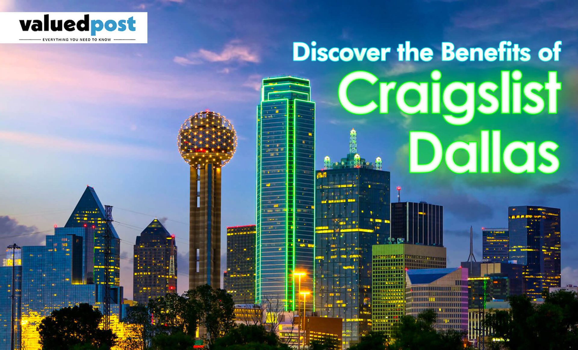 Discover the Benefits of Craigslist Dallas